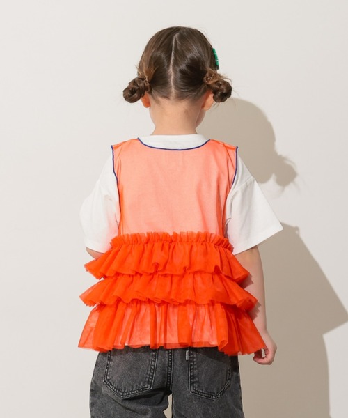 Ocean&Ground（オーシャン&グラウンド）の「ﾎﾞﾘｭｰﾑﾌﾘﾙﾁｭｰﾙﾍﾞｽﾄ（ベスト・キッズ・キナリ/ターコイズブルー/ブラック/レッド・100/130/120/110/140）」の8枚目の写真