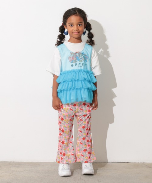 Ocean&Ground（オーシャン&グラウンド）の「ﾎﾞﾘｭｰﾑﾌﾘﾙﾁｭｰﾙﾍﾞｽﾄ（ベスト・キッズ・キナリ/ターコイズブルー/ブラック/レッド・100/130/120/110/140）」の11枚目の写真