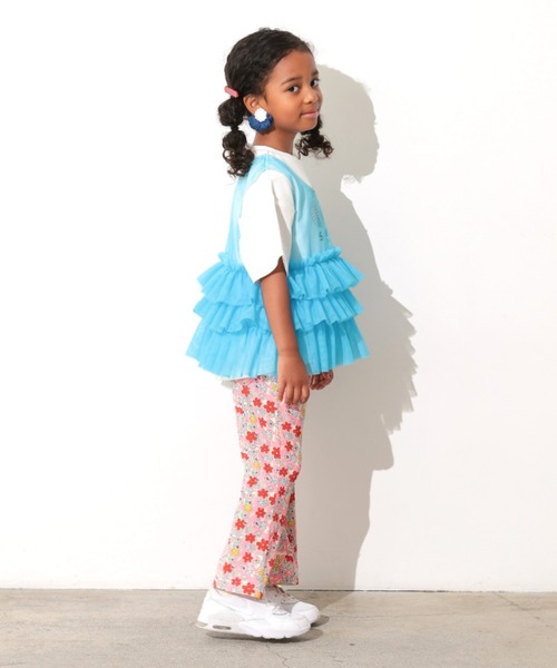 Ocean&Ground（オーシャン&グラウンド）の「ﾎﾞﾘｭｰﾑﾌﾘﾙﾁｭｰﾙﾍﾞｽﾄ（ベスト・キッズ・キナリ/ターコイズブルー/ブラック/レッド・100/130/120/110/140）」の12枚目の写真