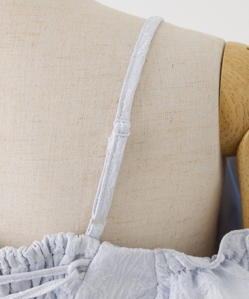 Seemi. byNICECLAUP（ シーミーバイナイスクラップ）の「【Seemi.】セット対応/バルーン袖ブラウス（シャツ/ブラウス・レディース・アイボリー/サックスブルー/ベージュ・FREE）」の9枚目の写真