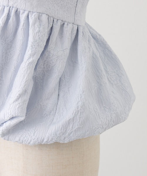 Seemi. byNICECLAUP（ シーミーバイナイスクラップ）の「【Seemi.】セット対応/バルーン袖ブラウス（シャツ/ブラウス・レディース・アイボリー/サックスブルー/ベージュ・FREE）」の11枚目の写真