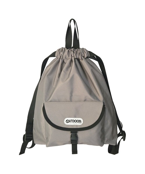 OUTDOOR PRODUCTS(アウトドアプロダクツ)の「OUTDOOR PRODUCTS/アウトドアプロダクツ Front Pocket Knapsack 2WAYナップサック 秋 秋服 2026年秋冬(バックパック/リュック・レディース・ブラック/ブラウン/グレー・FREE)」の18枚目の写真