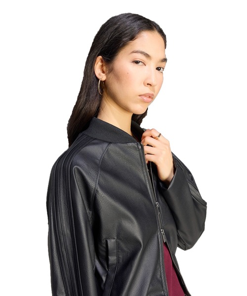 adidas(アディダス)の「【adidas】PLEATHER SST TRACKTOP(その他アウター・メンズ・ブラック・L/M/S)」の5枚目の写真