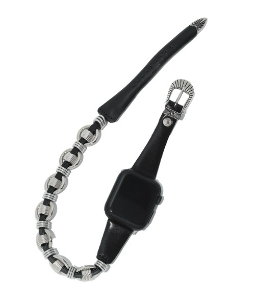 TOGA（トーガ）の「RING METAL WATCH BELT（ベルト・メンズ・ブラック・45/41）」の6枚目の写真