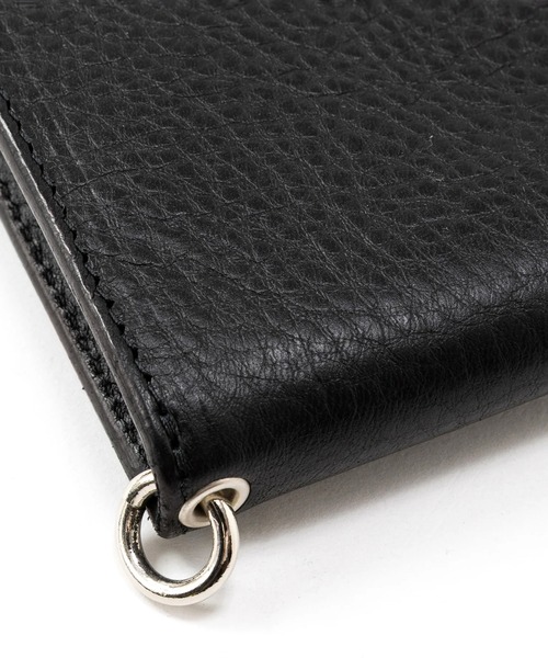CALEE(キャリー)の「CALEE/キャリー STUDS LEATHER ZIP MULTI LONG WALLET 財布 2026年春夏(財布・メンズ・ブラック・FREE)」の8枚目の写真