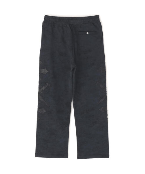 UNKNOWN LONDON(アンノウン・ロンドン)の「UNKNOWNLONDON/アンノウンロンドン/Dagger Cross Leather Patch Baggy Jogger Patns(スウェットパンツ・メンズ・ブラック/グレー・M/S/L)」の15枚目の写真