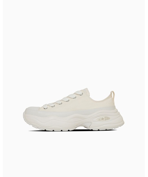 CONVERSE ALL STAR(コンバースオールスター)の「ALL STAR SURGETRAINER OX / オールスター サージトレーナー OX(スニーカー・レディース・ホワイト×ホワイト・7/6.5/5.5/5/4.5/4/3.5/7.5/8.5/3/9/9.5/8/11.5/10.5)」の1枚目の写真