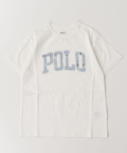 POLO RALPH LAUREN CHILDRENSWEAR(ポロ ラルフ ローレン チルドレンズウェア)の「ロゴ コットン ジャージー Tシャツ(Tシャツ/カットソー・キッズ・ホワイト・XL/S/M/L)」の3枚目の写真
