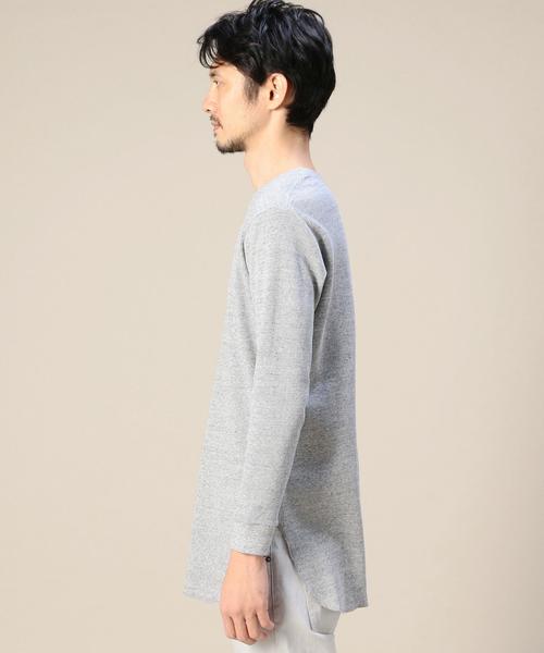 MONKEY TIME(モンキータイム)の「<monkey time> 30サーマル ロングTシャツ◆(Tシャツ/カットソー・メンズ・ブラック/グレー/ベージュ/ホワイト・MEDIUM/LARGE/X-LARGE/SMALL)」の7枚目の写真
