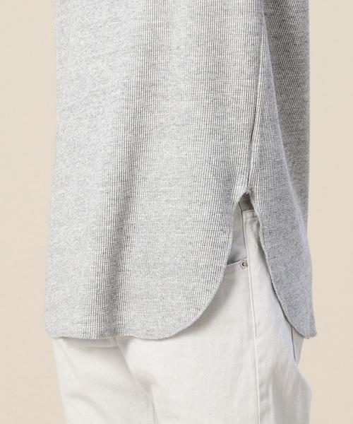 MONKEY TIME(モンキータイム)の「<monkey time> 30サーマル ロングTシャツ◆(Tシャツ/カットソー・メンズ・ブラック/グレー/ベージュ/ホワイト・MEDIUM/LARGE/X-LARGE/SMALL)」の14枚目の写真