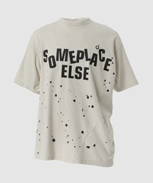NOMA t.d.（ノーマティーディー）の「Hand Dye Twist Tee Shirt/ SOMEPLACE（Tシャツ/カットソー）」