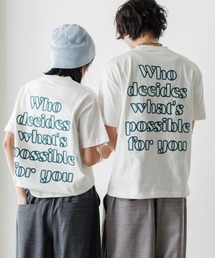 《UNISEX/３サイズ展開》クラフトロゴＴ　バックプリント / 刺繍