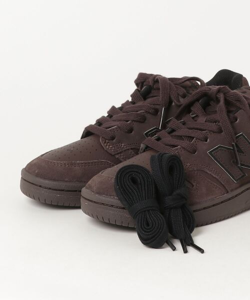 NEW BALANCE(ニューバランス)の「NB Numeric 480(スニーカー・メンズ・ライトベージュ/ピンク/ダークブラウン・27.5cm/27.0cm/24.5cm/24.0cm/23.5cm/23.0cm/29.0cm/28.5cm/28.0cm/26.5cm/26.0cm/25.5cm/25.0cm)」の16枚目の写真