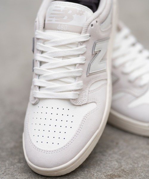 NEW BALANCE(ニューバランス)の「NB Numeric 480(スニーカー・メンズ・ライトベージュ/ピンク/ダークブラウン・27.5cm/27.0cm/24.5cm/24.0cm/23.5cm/23.0cm/29.0cm/28.5cm/28.0cm/26.5cm/26.0cm/25.5cm/25.0cm)」の18枚目の写真