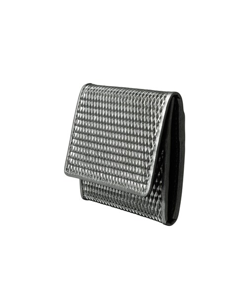 HIROKO HAYASHI（ヒロコハヤシ）の「CATENA（カテーナ）薄型ミニ財布（財布・レディース・シルバー系その他/ゴールド・00）」の4枚目の写真