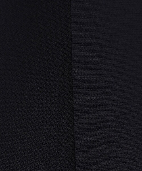 DES PRES（デ・プレ）の「ライトダブルクロス ノーカラージャケット（ノーカラージャケット・レディース・ネイビー/ホワイト/ブラック・34/36）」の13枚目の写真