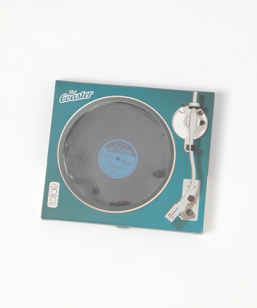 BAYFLOW(ベイフロー)の「レコードコースター4P(キッチンツール・レディース・ブラック・0)」の3枚目の写真