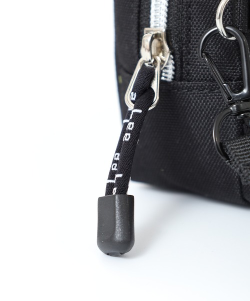 Lee（リー）の「Leeﾎﾟﾘﾗﾊﾞｰﾜｯﾍﾟﾝ前P付ﾎﾟｰﾁ（ポーチ・メンズ・ブラック・FREE）」の6枚目の写真