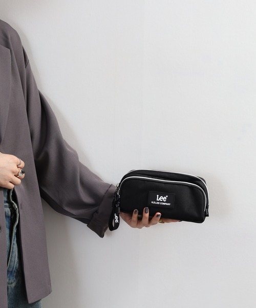 Lee（リー）の「Leeﾎﾟﾘﾗﾊﾞｰﾜｯﾍﾟﾝ前P付ﾎﾟｰﾁ（ポーチ・メンズ・ブラック・FREE）」の10枚目の写真