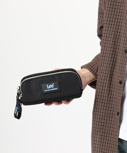 Lee（リー）の「Leeﾎﾟﾘﾗﾊﾞｰﾜｯﾍﾟﾝ前P付ﾎﾟｰﾁ（ポーチ・メンズ・ブラック・FREE）」の11枚目の写真