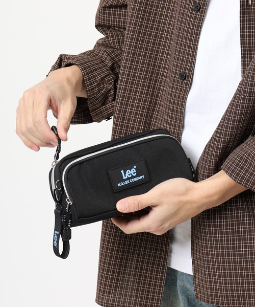 Lee（リー）の「Leeﾎﾟﾘﾗﾊﾞｰﾜｯﾍﾟﾝ前P付ﾎﾟｰﾁ（ポーチ・メンズ・ブラック・FREE）」の12枚目の写真