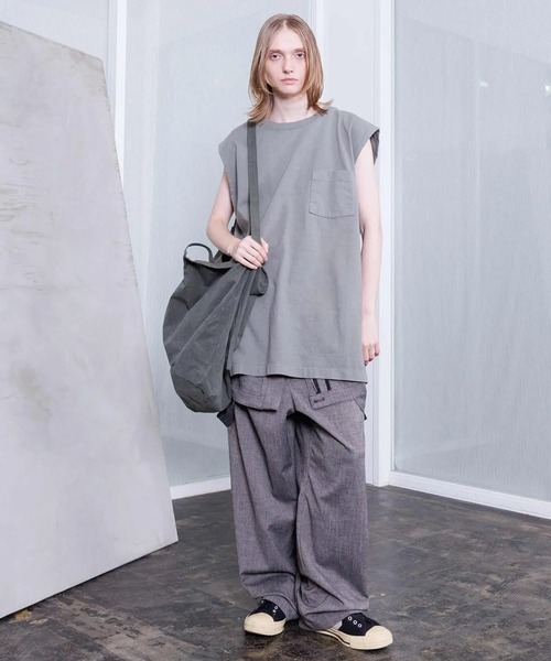 VOAAOV（ヴォアーブ）の「【VOAAOV】 PLAY BAG（ショルダーバッグ・メンズ・ネイビー/ブラック/オリーブ・FREE）」の21枚目の写真