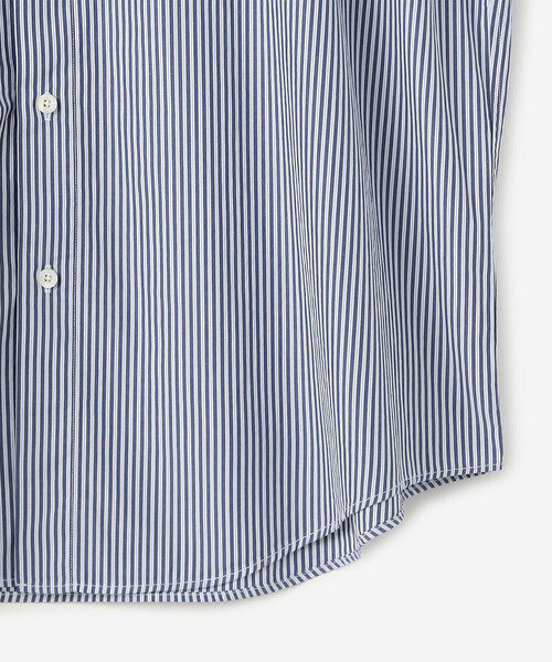 GYMPHLEX（ジムフレックス）の「Gymphlex | バンドカラー長袖シャツ STRIPE MEN（シャツ/ブラウス・メンズ・ブルー系その他・L/M）」の6枚目の写真