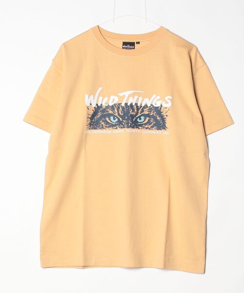WILD THINGS(ワイルドシングス)の「リンクス S/S Tシャツ│LYNX S/S TEE(Tシャツ/カットソー・メンズ・イエロー系その他2/チャコールグレー/ホワイト/グレー系その他3・M/L/S/XL)」の12枚目の写真