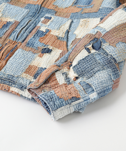 Anachronorm（アナクロノーム）の「ANACHRONORM / アナクロノーム SASHIKO PATCHED JACKET（その他アウター・メンズ・ブルー系その他・MEDIUM）」の3枚目の写真