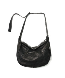 999HUMANITY（999ヒューマニティ）の「モジュラーレザー バッグ (ヴィンテージブラック)（ショルダーバッグ）」