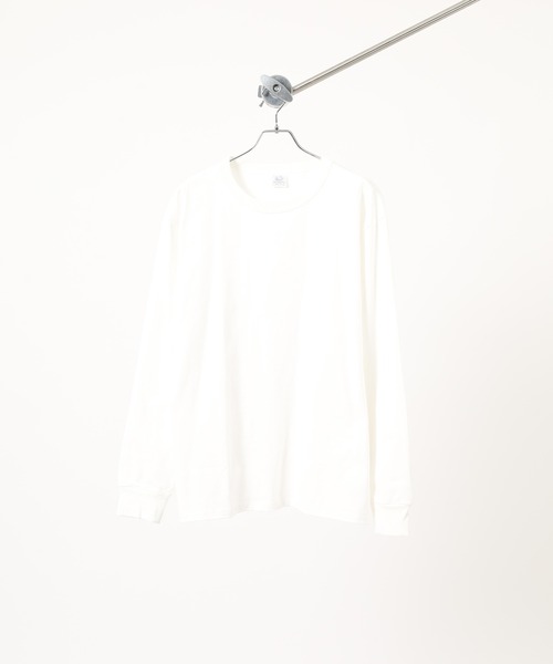 FRUIT OF THE LOOM(フルーツオブザルーム)の「ヘビーオンス L/S Tシャツ 長袖(Tシャツ/カットソー・メンズ・グレー/ブラック/ベージュ/ホワイト・XL/S/L/M)」の5枚目の写真