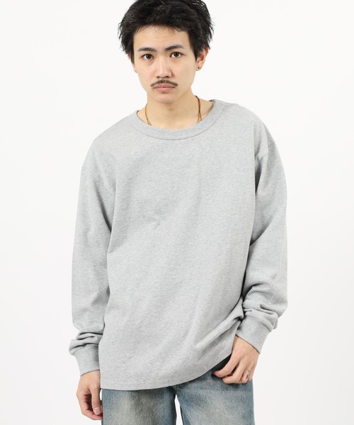 FRUIT OF THE LOOM(フルーツオブザルーム)の「ヘビーオンス L/S Tシャツ 長袖(Tシャツ/カットソー・メンズ・グレー/ブラック/ベージュ/ホワイト・XL/S/L/M)」の13枚目の写真