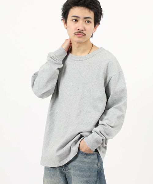 FRUIT OF THE LOOM(フルーツオブザルーム)の「ヘビーオンス L/S Tシャツ 長袖(Tシャツ/カットソー・メンズ・グレー/ブラック/ベージュ/ホワイト・XL/S/L/M)」の15枚目の写真