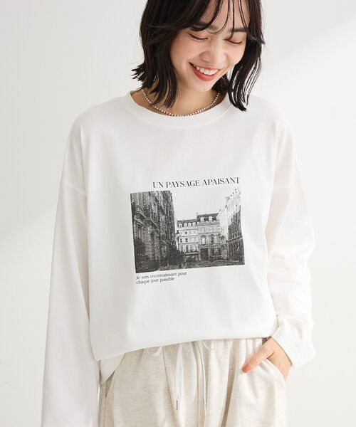 Green　Parks（グリーンパークス）の「アソートロゴ長袖TEE（Tシャツ/カットソー・レディース・D/C/A/B・FREE）」の16枚目の写真