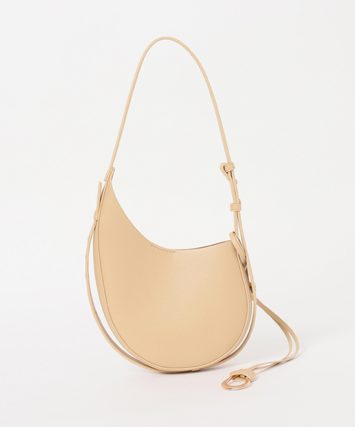 LE VERNIS（ル・ベルニ）の「LE VERNIS/ルベル二 Poire mini shoulder（ショルダーバッグ・レディース・ブラック/ベージュ・FREE）」の9枚目の写真