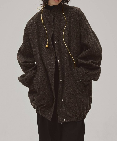 TODAYFUL Silknep Tweed Blouson シルクネップツイードブルゾン