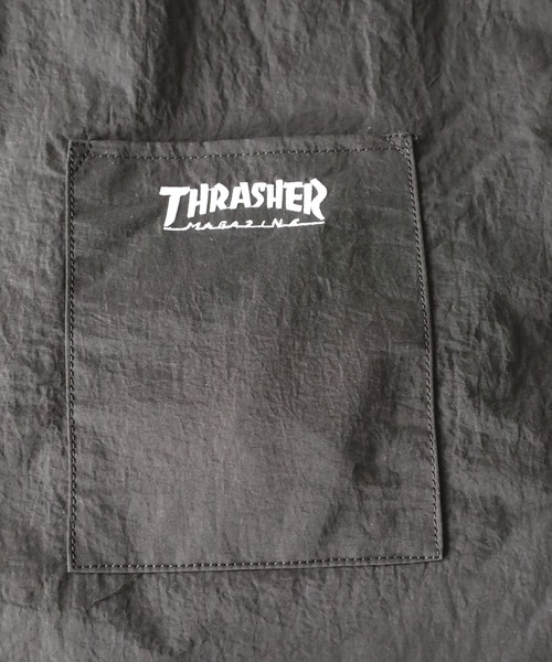THRASHER(スラッシャー)の「THRASHER TOTE SHOULDER M 2WAY トート ショルダーバッグ(トートバッグ・メンズ・ブラック系/ブラック×ホワイト・FREE)」の11枚目の写真
