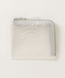 Wallet COMME des GARCONS（ウォレットコム デギャルソン）の「【TRANSPARENT SNAKE】L-ZIP WALLET（財布）」