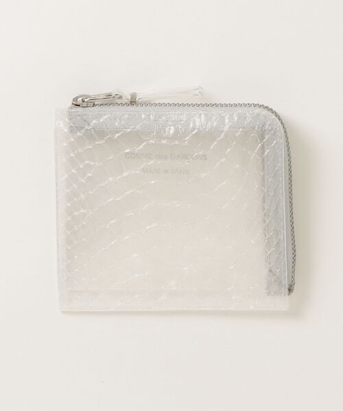 TRANSPARENT SNAKE】L-ZIP WALLET（財布）｜Wallet COMME des GARCONS