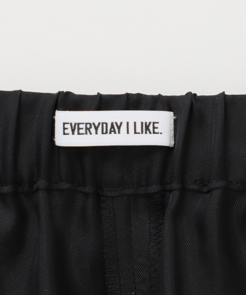 EVERYDAY I LIKE.（エヴリディアイライク）の「*シルクレーヨンイージーパンツ（その他パンツ・レディース・アイボリー/ブラック・40/38/36）」の8枚目の写真
