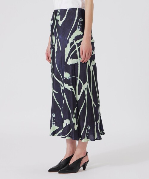 LOVELESS（ラブレス）の「ニュアンスパターンフレアスカート（スカート・レディース・ブルー系その他7・36/34）」の6枚目の写真