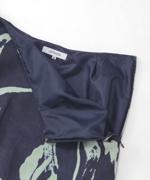 LOVELESS（ラブレス）の「ニュアンスパターンフレアスカート（スカート・レディース・ブルー系その他7・36/34）」の9枚目の写真