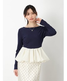スムース天竺バルーンプルオーバー