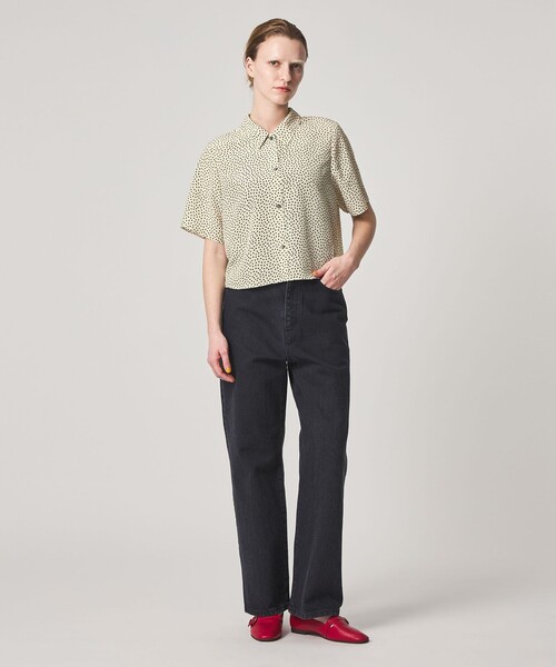 Steven Alan(スティーブンアラン)の「<Steven Alan>フラワー プリント シャツ(シャツ/ブラウス・レディース・オフホワイト/ブラック・M/S)」の6枚目の写真