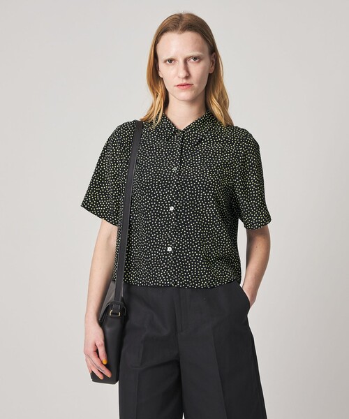 Steven Alan(スティーブンアラン)の「<Steven Alan>フラワー プリント シャツ(シャツ/ブラウス・レディース・オフホワイト/ブラック・M/S)」の9枚目の写真