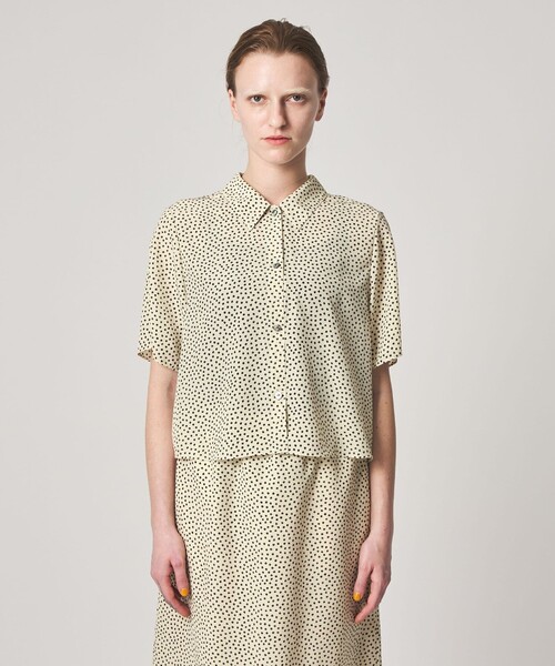 Steven Alan(スティーブンアラン)の「<Steven Alan>フラワー プリント シャツ(シャツ/ブラウス・レディース・オフホワイト/ブラック・M/S)」の11枚目の写真