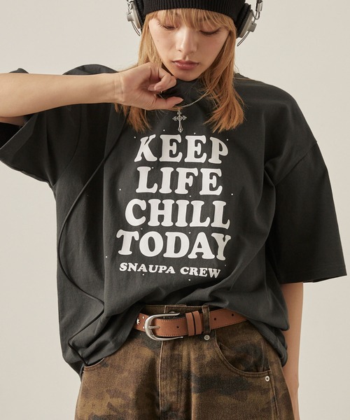 Snap club Lyricston Graffik oversized футболка с коротким рукавом