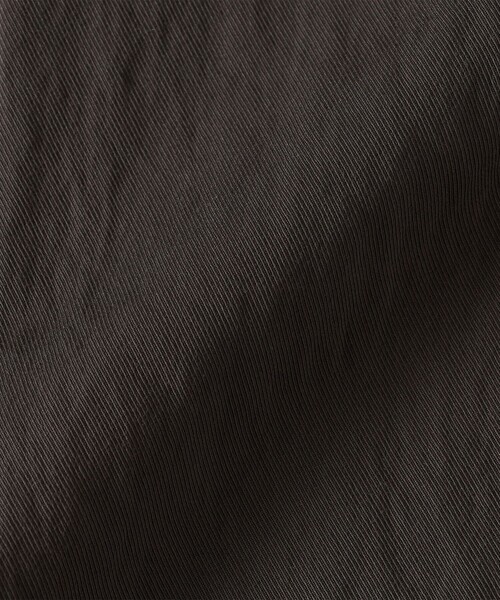 SHIPS any（シップス エニィ）の「SHIPS any:〈洗濯機可能〉ツイル バンドカラー フレンチ シャツ ワンピース（シャツワンピース・レディース・チャコールグレー/ベージュ・ONE SIZE）」の19枚目の写真