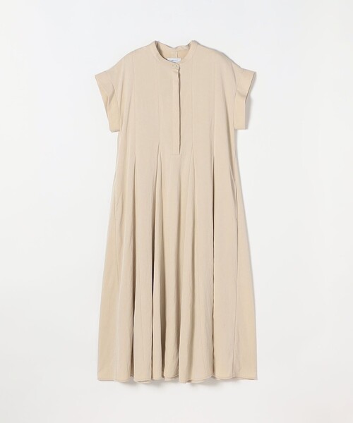 SHIPS any（シップス エニィ）の「SHIPS any:〈洗濯機可能〉ツイル バンドカラー フレンチ シャツ ワンピース（シャツワンピース・レディース・チャコールグレー/ベージュ・ONE SIZE）」の20枚目の写真