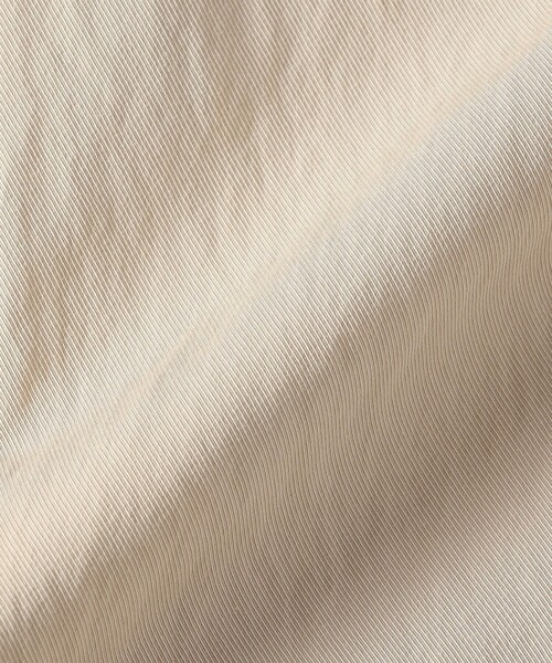 SHIPS any（シップス エニィ）の「SHIPS any:〈洗濯機可能〉ツイル バンドカラー フレンチ シャツ ワンピース（シャツワンピース・レディース・チャコールグレー/ベージュ・ONE SIZE）」の21枚目の写真